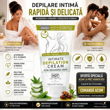 Cremă Depilatoare Pentru Zona Intimă 100ml