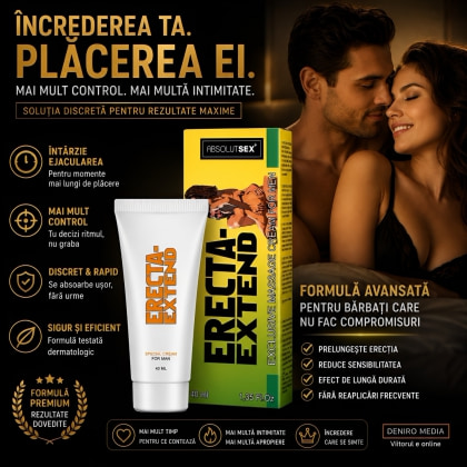 Cremă Ejaculare Precoce Erecta Extend 40 ml