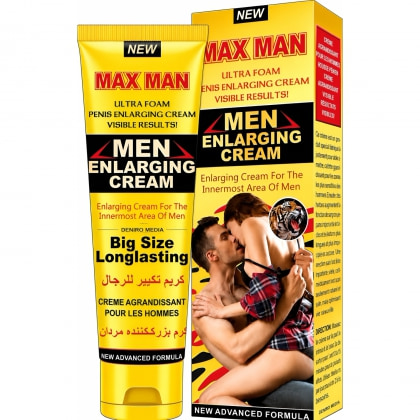 Cremă Mărire Penis Maxman Galben 50ml