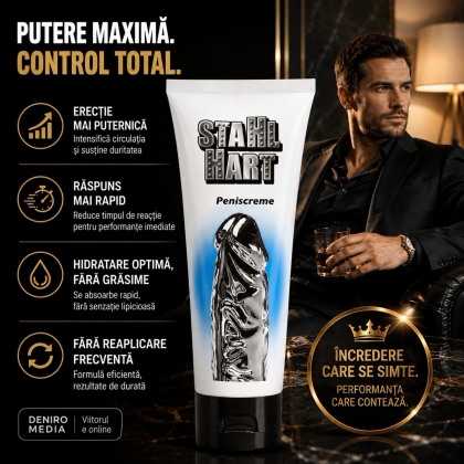 Cremă pentru Potență Stahlhart cu Ginkgo și Jojoba 80ml