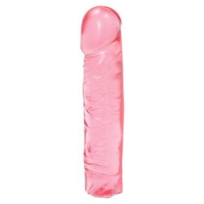 Crystal Jellies Dildo Classic 20.3cm Roz