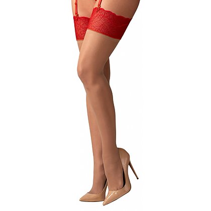 Ciorapi Obsessive Cupide Desir Roșu S-M