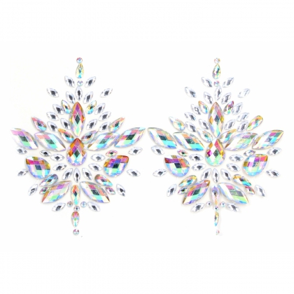 Dazzling Nipple Bling Sticker