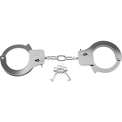 Designer Metal Handcuffs Argintiu