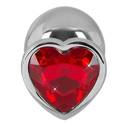 Diamond Anal Plug Large Argintiu