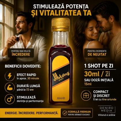Diblong Shot Afrodisiac Bărbați 30 ml Potență Instant