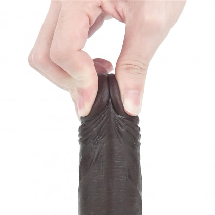 Dildo 17.5cm Sliding Skin Dual Layer Maro