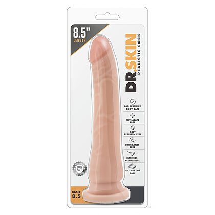 Dildo cu Ventuză Dr. Skin 21.6cm