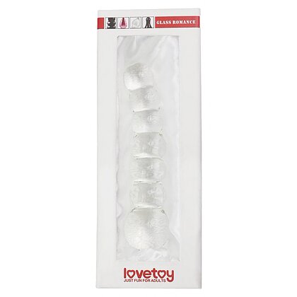 Dildo din Sticlă Romance Transparent