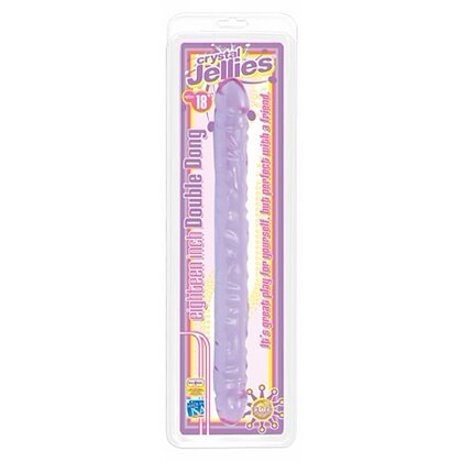 Dildo Dublu Crystal Jellies Mov