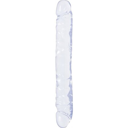 Dildo Dublu Crystal Jellies Jr. 30.5cm Transparent