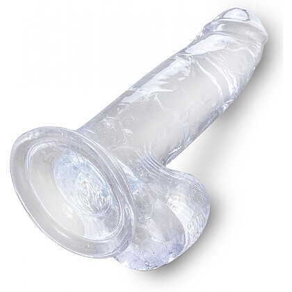 Dildo King 7 Inch Penis Transparent