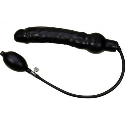 Dildo Latex Show Me Up Negru 25cm