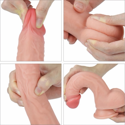 Dildo Realistic 20cm Dual-Layered
