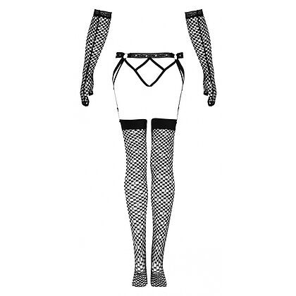 Dres Cu Portjartier CoFashion Nemalia Negru S-M