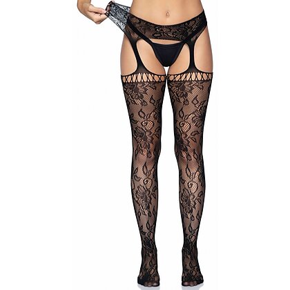Dresuri Leg Avenue Lace Atlanta Negru XS-L