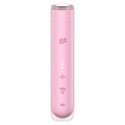 Satisfyer First Kiss – Stimulator cu Membrane Mobilă, 10 Trepte Roz