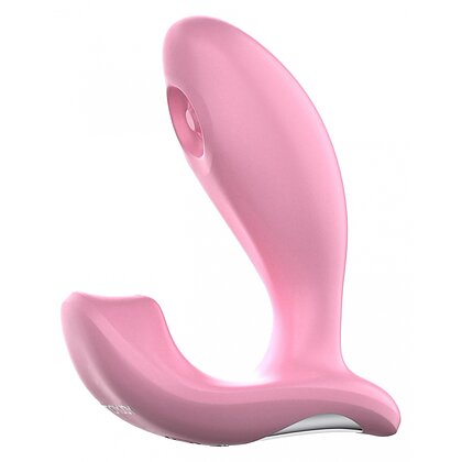 FLAMENGO Puls – Vibrator Punctul G Și Clitoris, 10 Moduri, 2 Motoare, IPX7 Roz