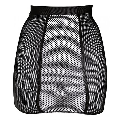 Fusta Le Desir High-Waist Fishnet Negru S-L