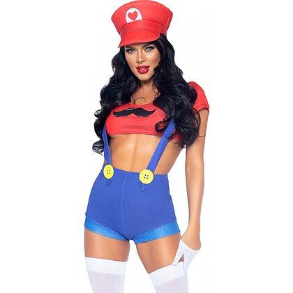 Costum Leg Avenue Gamer Babe Albastru M