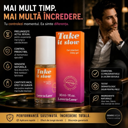 Gel de Întârzierea Ejaculării Take It Slow 30ml