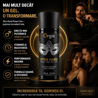 Gel Erecție Xtra Hard Power 50 ml