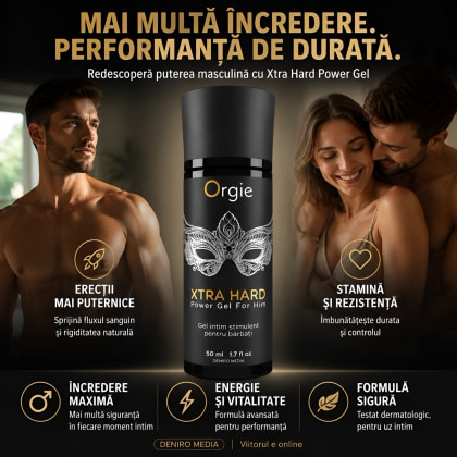 Gel Erecție Xtra Hard Power 50 ml