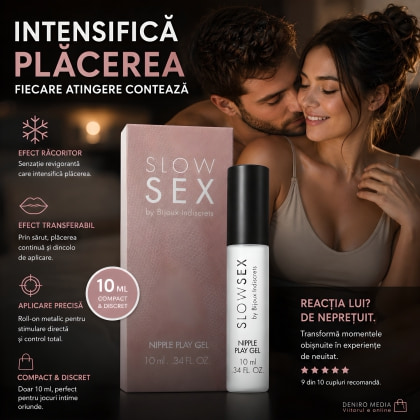 Gel Intensificator De Plăcere Pentru Sfârcuri 10ml