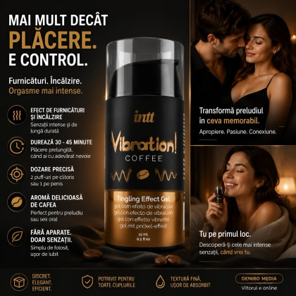 Gel Stimulare Vibration Coffee 15ml