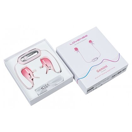 Gemini App-Controlled Vibrating Nipple Clamps Roz