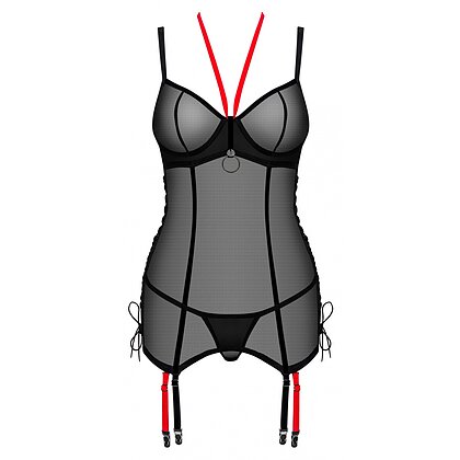 Corset Obsessive Glandez Negru XL-2XL