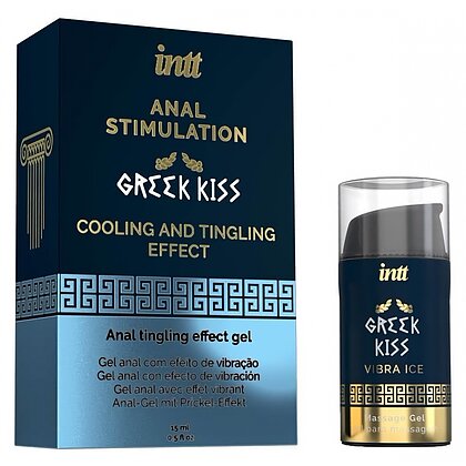 Gel Greek Kiss Relaxare Anala Efect Vibratie si Racire 15ml