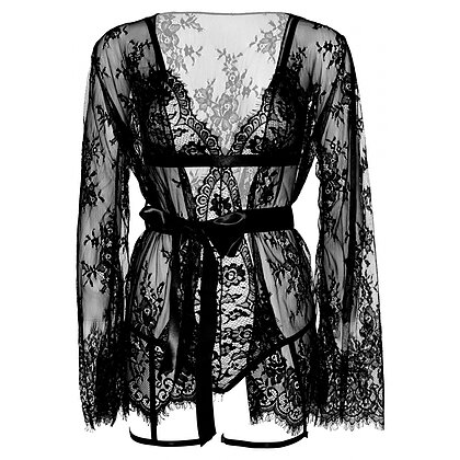 Halat Cu Body Leg Avenue Georgia Negru M