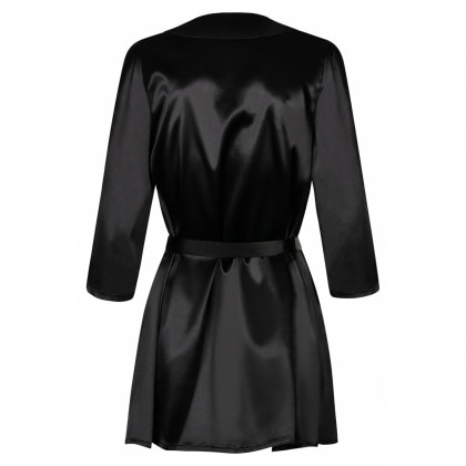 Halat Obsessive Satinia Negru S-M