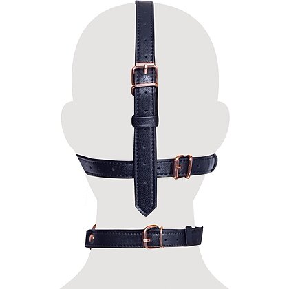 Hamul Bad Kitty cu Bilă Orală Diametru 4 cm Negru