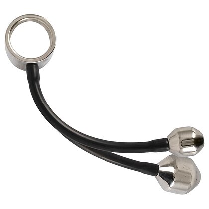 Heavy Gear – Inel Penian Metalic cu 2 Pluguri 31 cm Argintiu