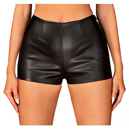 Short Obsessive Hermeza Negru L