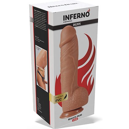 Hidden Desire dildo realist din PVC 25 cm, ergonomic
