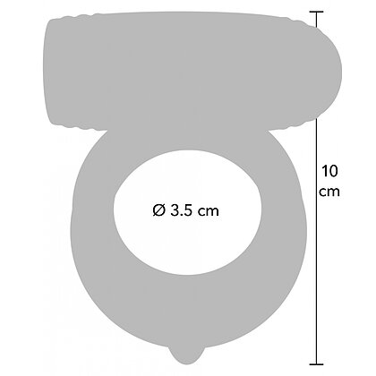 Hidden Desire Elite Power Twin C-Ring - 10 Moduri, IPX7 Negru
