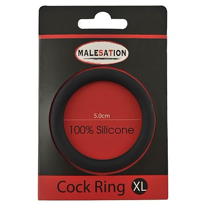 Inel Erecție Penis Malesation Negru