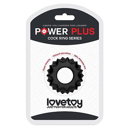 Inel Erecție Power Plus 1 Negru