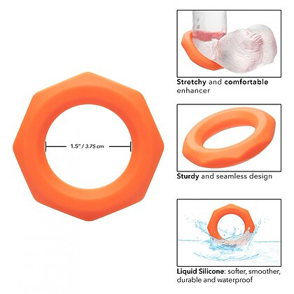 Inel Penis Alpha Sexagon Portocaliu