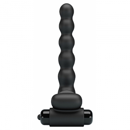 Inel Penis pentru Dublă Stimulare Hercules Negru