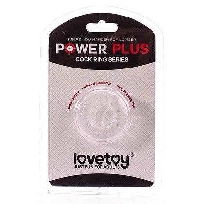 Inel Penis Power Plus 5 Transparent