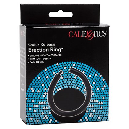 Inel Penis Quick Release Negru