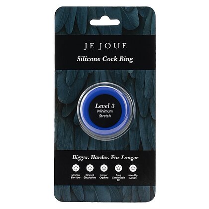 Inel Penis Silicon Minimum Stretch Albastru
