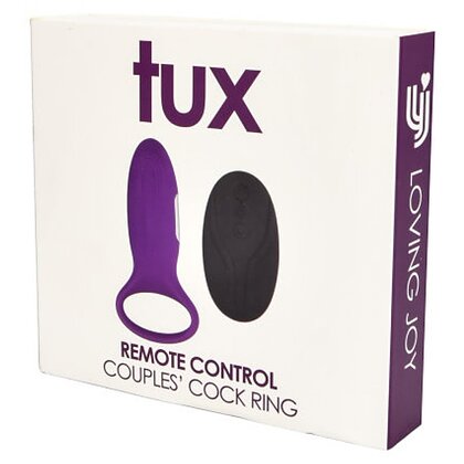Inel Penis TUX Remote Control Couples Negru