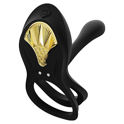 Inel Penis ZALO Bayek Vibrator Negru