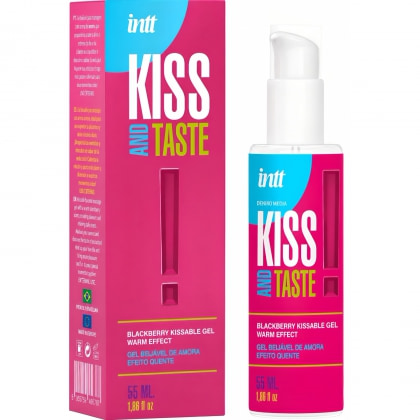 Intt Kissable Gel Mure – Efect încălzitor 55 ml