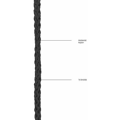 Japanese Rope 10m Negru